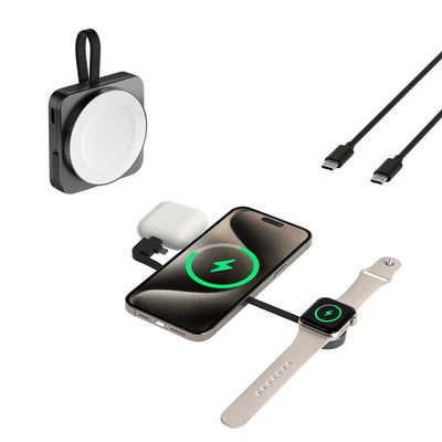 comprare 3 in 1 Magnetic Iphone Wireless Charger Portatile Per Iphone 15 Pro Max online manufacture