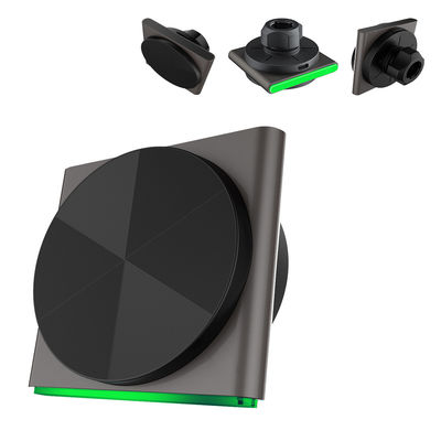 comprare Ambient Iphone Magnetic Car Mount 15w Caricabatterie wireless Disegno ultra sottile Ricarica rapida Musica dinamica Ritmo fresco Decorazione interna online manufacture