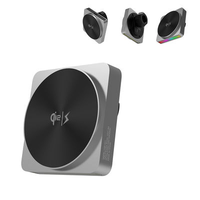 comprare Ultra-Thin Design QI2 Wireless Charging Stand For Cars With High-End Metal Material And Black Technology Sound Pickup Function online manufacture
