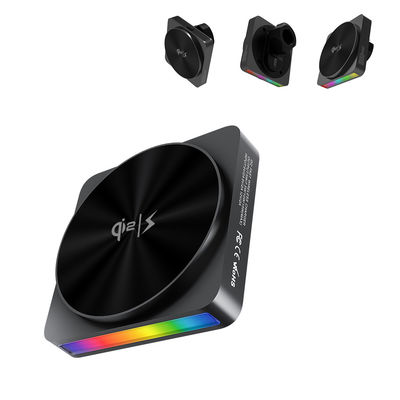 comprare Caricabatterie per auto per iPhone A22 Carica e musica Combinata Proiezione di luce ambientale Controllo centrale Caricabatterie magnetiche senza fili online manufacture