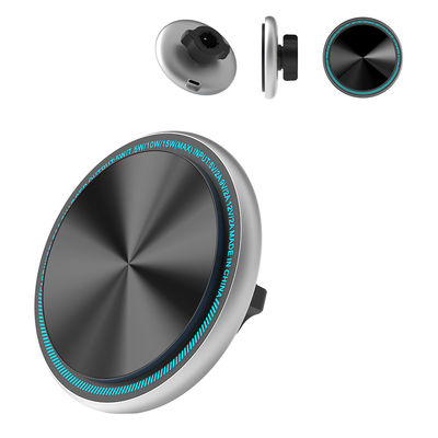 comprare Magsafe Car Mount Magnetic Wireless Charging Car Phone Holder con luce di marcia personalizzata e incisione del logo per l'automobile online manufacture