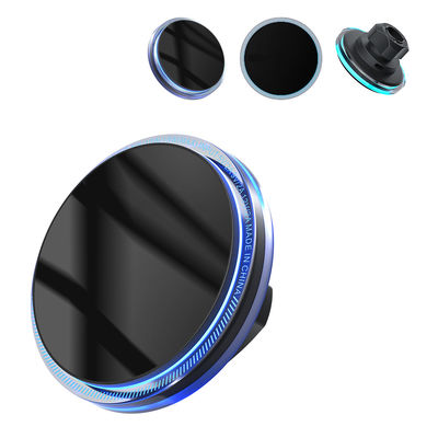 comprare Caricabatterie per auto iPhone originali e uniche con ricarica magnetica senza fili e luce ambientale cristallina online manufacture