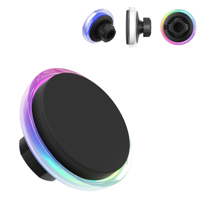comprare Caricabatterie wireless per auto con modalità di illuminazione personalizzabili, forte aspirazione magnetica e luce cielo stellato sognante online manufacture