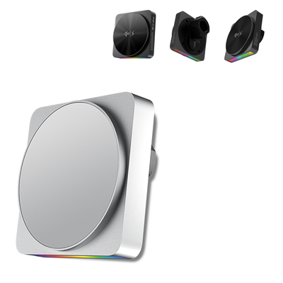 comprare 15W di ricarica wireless veloce Magsafe Car Mount con 9-Color Ambient Light online manufacture