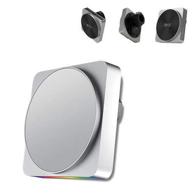 comprare Supporto magnetico per auto con luce ambientale RGB e rilevamento del suono online manufacture