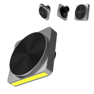 comprare Caricabatterie wireless per auto Q2 con luce ambientale a 9 colori e sincronizzazione musicale online manufacture