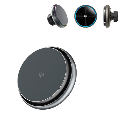 comprare Supporto di ricarica wireless magnetico per auto a ricarica rapida e ventola di raffreddamento silenziosa nel caricatore wireless Q2 online manufacture