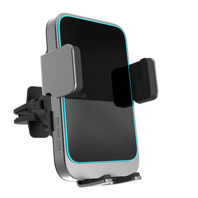 comprare Aluminum Alloy iPhone Wireless Charger with 12-24V Voltage and FOD Automatic Recognition for Hands-Free Car Use online manufacture