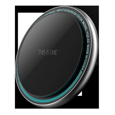 comprare 12-24V Voltage 1 Year Warranty Type C Connection Magnetic Phone Mount Wireless Car Charger with 360 Degree Adjustable and Cool Lighting Effects for BMW online manufacture