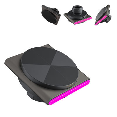 Iphone Wireless Charger QI2 Ultra-Thin Design Pickup Lamp Metal Super Strong Magnetic Suction 360 gradi di rotazione Ricarica rapida