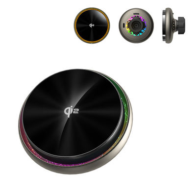 Magnetic Car Wireless Charging Bracket con effetto di illuminazione stellato e design di fascia alta