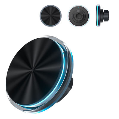 Portatore di telefono per auto magnetico con luce ambientale e forte attrazione magnetica per automobili
