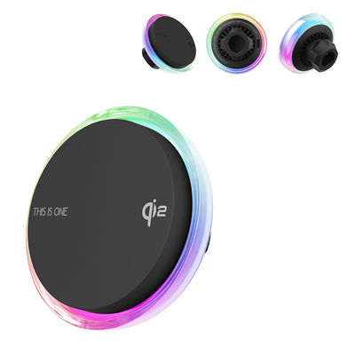 15W carica veloce montatura magnetica auto con ventilatore di raffreddamento silenzioso e luce stellato cielo per automotive