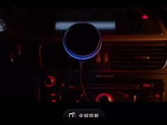 cristallo luce ambientale desgin stabile magnetico auto ricarica wireless ricarica rapida con una mano operatio